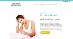 Desktop Screenshot of abortion-clinic-boston.com