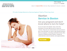 Tablet Screenshot of abortion-clinic-boston.com